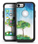 Individual Tree Splatter - iPhone 7 or 7 Plus Commuter Case Skin Kit