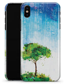 Individual Tree Splatter - iPhone X Clipit Case