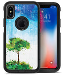 Individual Tree Splatter - iPhone X OtterBox Case & Skin Kits