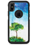 Individual Tree Splatter - iPhone X OtterBox Case & Skin Kits