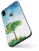 Individual Tree Splatter - iPhone X Skin-Kit