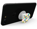 Intersecting Vector Bright Strokes - Skin Kit for PopSockets and other Smartphone Extendable Grips & Stands