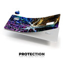 Inverted Abstract Colorful WaterColor Vivid Tree - Premium Protective Decal Skin-Kit for the Apple Credit Card