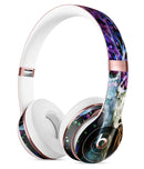 Inverted Abstract Colorful WaterColor Vivid Tree Full-Body Skin Kit for the Beats by Dre Solo 3 Wireless Headphones