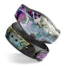 Inverted Abstract Colorful WaterColor Vivid Tree - Decal Skin Wrap Kit for the Disney Magic Band