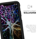 Inverted Abstract Colorful WaterColor Vivid Tree - Skin Kit for the iPhone OtterBox Cases