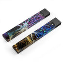 Inverted Abstract Colorful WaterColor Vivid Tree - Premium Decal Protective Skin-Wrap Sticker compatible with the Juul Labs vaping device
