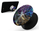 Inverted Abstract Colorful WaterColor Vivid Tree - Skin Kit for PopSockets and other Smartphone Extendable Grips & Stands