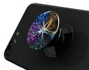 Inverted Abstract Colorful WaterColor Vivid Tree - Skin Kit for PopSockets and other Smartphone Extendable Grips & Stands