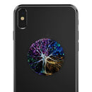 Inverted Abstract Colorful WaterColor Vivid Tree - Skin Kit for PopSockets and other Smartphone Extendable Grips & Stands