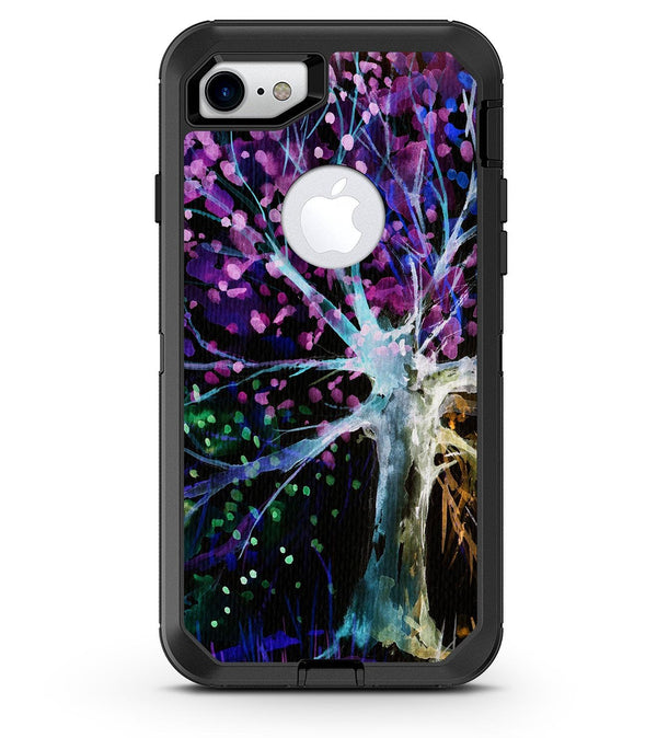 Inverted Abstract Colorful WaterColor Vivid Tree - iPhone 7 or 8 OtterBox Case & Skin Kits