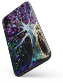 Inverted Abstract Colorful WaterColor Vivid Tree - iPhone X Skin-Kit