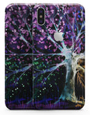 Inverted Abstract Colorful WaterColor Vivid Tree - iPhone X Skin-Kit