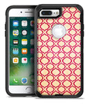 Inverted Pink and White Ovals Pattern - iPhone 7 Plus/8 Plus OtterBox Case & Skin Kits