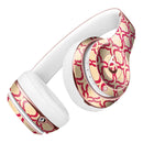 Inverted Pink and White Ovals Pattern Full-Body Skin Kit for the Beats by Dre Solo 3 Wireless Headphones