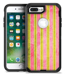 Inverted Yellow and Red Verticle Stripes - iPhone 7 Plus/8 Plus OtterBox Case & Skin Kits
