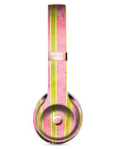Inverted Yellow and Red Verticle Stripes Full-Body Skin Kit for the Beats by Dre Solo 3 Wireless Headphones