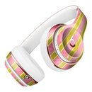 Inverted Yellow and Red Verticle Stripes Full-Body Skin Kit for the Beats by Dre Solo 3 Wireless Headphones