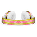 Inverted Yellow and Red Verticle Stripes Full-Body Skin Kit for the Beats by Dre Solo 3 Wireless Headphones