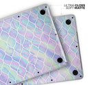 Iridescent Dahlia v4 - Skin Decal Wrap Kit Compatible with the Apple MacBook Pro, Pro with Touch Bar or Air (11", 12", 13", 15" & 16" - All Versions Available)