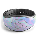 Iridescent Dahlia v1 - Full Body Skin Decal Wrap Kit for Disney Magic Band