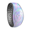 Iridescent Dahlia v1 - Full Body Skin Decal Wrap Kit for Disney Magic Band