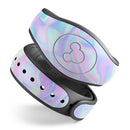 Iridescent Dahlia v1 - Full Body Skin Decal Wrap Kit for Disney Magic Band