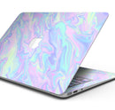 Iridescent Dahlia v1 // Skin Decal Wrap Kit Compatible with the Apple MacBook Pro, Pro with Touch Bar or Air (11, 12, 13, 15 & 16" - All Versions Available)
