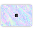 Iridescent Dahlia v1 // Skin Decal Wrap Kit Compatible with the Apple MacBook Pro, Pro with Touch Bar or Air (11, 12, 13, 15 & 16" - All Versions Available)