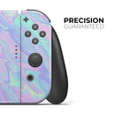 Iridescent Dahlia v1 - Vinyl Skin Wrap for Nintendo Switch 2, OLED, Lite, Pro Controller, Wii & Classic Handhelds