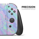Iridescent Dahlia v1 // Skin Decal Wrap Kit for Nintendo Switch Console & Dock, Joy-Cons, Pro Controller, Lite, 3DS XL, 2DS XL, DSi, or Wii - Vinyl Skin Wrap for Nintendo Switch 2, OLED, Lite, Pro Controller, Wii & Classic Handhelds
