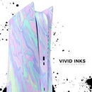 Iridescent Dahlia v1 - Full Body Skin Decal Wrap Kit for Sony Playstation 5, Playstation 4, Playstation 3, & Controllers