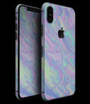 Iridescent Dahlia v1 - iPhone XS MAX, XS/X, 8/8+, 7/7+, 5/5S/SE Skin-Kit (All iPhones Available)