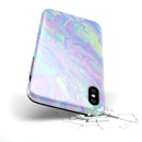 Iridescent Dahlia v1 - iPhone X Swappable Hybrid Case