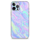 Iridescent Dahlia v1 // Full-Body Skin Decal Wrap Cover for Apple iPhone 15, 14, 13, Pro, Pro Max, Mini, XR, XS, SE (All Models)