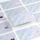 Iridescent Dahlia v2 - Premium Protective Decal Skin-Kit for the Apple Credit Card