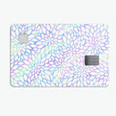 Iridescent Dahlia v2 - Premium Protective Decal Skin-Kit for the Apple Credit Card