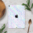 Iridescent Dahlia v2 - Full Body Skin Decal for the Apple iPad Pro 12.9", 11", 10.5", 9.7", Air or Mini (All Models Available)