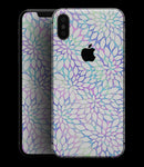 Iridescent Dahlia v2 - iPhone XS MAX, XS/X, 8/8+, 7/7+, 5/5S/SE Skin-Kit (All iPhones Available)
