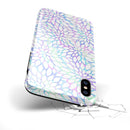 Iridescent Dahlia v2 - iPhone X Swappable Hybrid Case