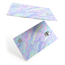 Iridescent Dahlia v3 - Premium Protective Decal Skin-Kit for the Apple Credit Card