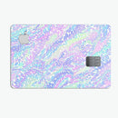 Iridescent Dahlia v3 - Premium Protective Decal Skin-Kit for the Apple Credit Card