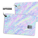 Iridescent Dahlia v3 - Premium Protective Decal Skin-Kit for the Apple Credit Card