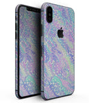Iridescent Dahlia v3 - iPhone XS MAX, XS/X, 8/8+, 7/7+, 5/5S/SE Skin-Kit (All iPhones Available)