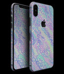 Iridescent Dahlia v3 - iPhone XS MAX, XS/X, 8/8+, 7/7+, 5/5S/SE Skin-Kit (All iPhones Available)