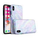 Iridescent Dahlia v3 - iPhone X Swappable Hybrid Case
