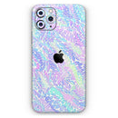 Iridescent Dahlia v3  - Protective Skin Wrap & Decal – Compatible with iPhone SE to iPhone 17 Pro Max (All Models)