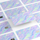 Iridescent Dahlia v4 - Premium Protective Decal Skin-Kit for the Apple Credit Card