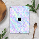 Iridescent Dahlia v4 - Full Body Skin Decal for the Apple iPad Pro 12.9", 11", 10.5", 9.7", Air or Mini (All Models Available)