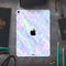Iridescent Dahlia v4 - Full Body Skin Decal for the Apple iPad Pro 12.9", 11", 10.5", 9.7", Air or Mini (All Models Available)